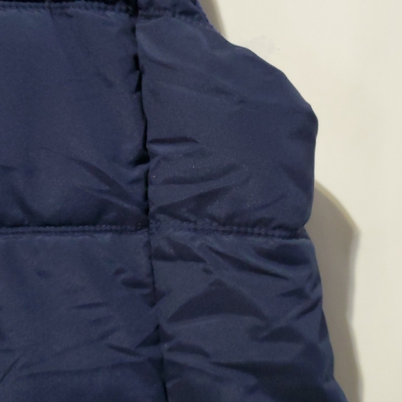 Old Navy Puffy Vest Navy Blue Large - Picture 8 of 9